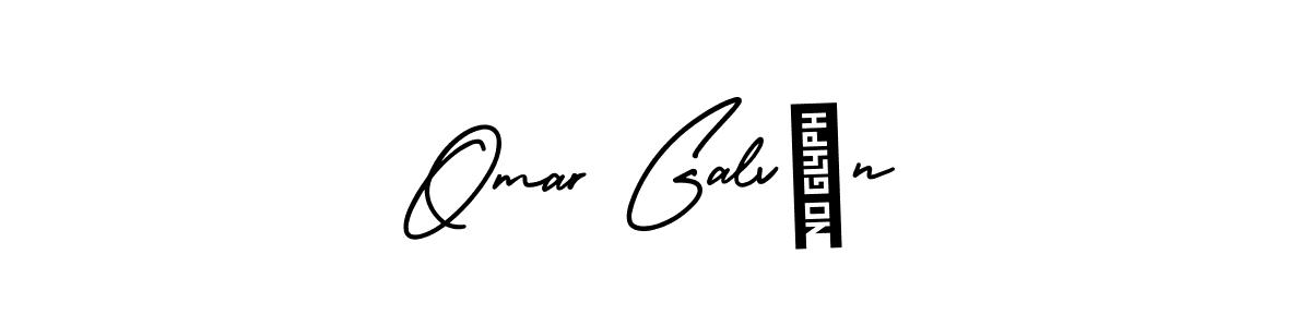 Design your own signature with our free online signature maker. With this signature software, you can create a handwritten (AmerikaSignatureDemo-Regular) signature for name Omar Galván. Omar Galván signature style 3 images and pictures png