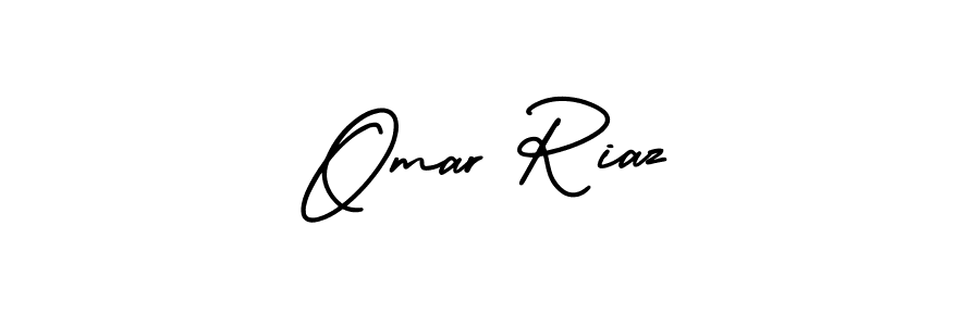 Create a beautiful signature design for name Omar Riaz. With this signature (AmerikaSignatureDemo-Regular) fonts, you can make a handwritten signature for free. Omar Riaz signature style 3 images and pictures png