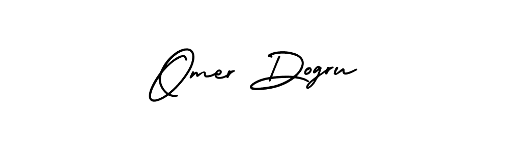 Make a beautiful signature design for name Omer Dogru. With this signature (AmerikaSignatureDemo-Regular) style, you can create a handwritten signature for free. Omer Dogru signature style 3 images and pictures png
