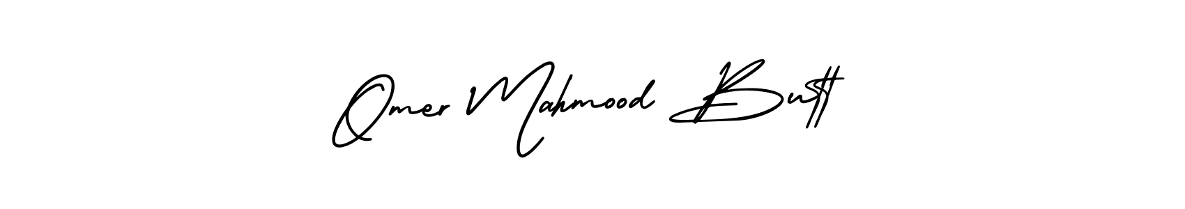 Make a beautiful signature design for name Omer Mahmood Butt. With this signature (AmerikaSignatureDemo-Regular) style, you can create a handwritten signature for free. Omer Mahmood Butt signature style 3 images and pictures png