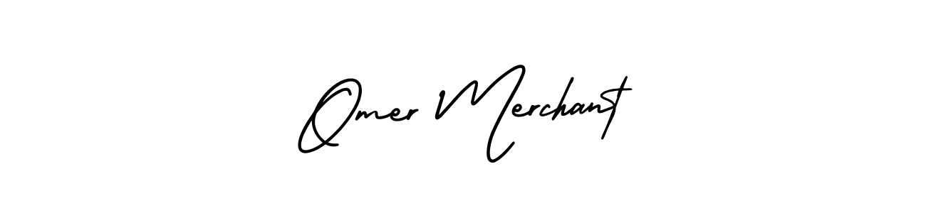 AmerikaSignatureDemo-Regular is a professional signature style that is perfect for those who want to add a touch of class to their signature. It is also a great choice for those who want to make their signature more unique. Get Omer Merchant name to fancy signature for free. Omer Merchant signature style 3 images and pictures png