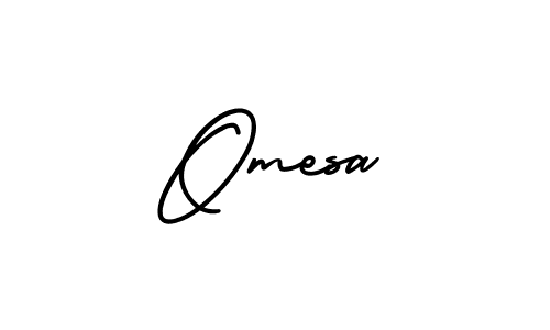 Similarly AmerikaSignatureDemo-Regular is the best handwritten signature design. Signature creator online .You can use it as an online autograph creator for name Omesa. Omesa signature style 3 images and pictures png