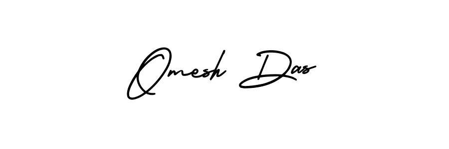 It looks lik you need a new signature style for name Omesh Das. Design unique handwritten (AmerikaSignatureDemo-Regular) signature with our free signature maker in just a few clicks. Omesh Das signature style 3 images and pictures png