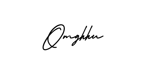 How to Draw Omghhu signature style? AmerikaSignatureDemo-Regular is a latest design signature styles for name Omghhu. Omghhu signature style 3 images and pictures png