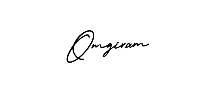 Also we have Omgiram name is the best signature style. Create professional handwritten signature collection using AmerikaSignatureDemo-Regular autograph style. Omgiram signature style 3 images and pictures png