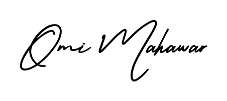 The best way (AmerikaSignatureDemo-Regular) to make a short signature is to pick only two or three words in your name. For converting this name Omi Mahawar. Omi Mahawar signature style 3 images and pictures png