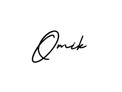 Best and Professional Signature Style for Omik. AmerikaSignatureDemo-Regular Best Signature Style Collection. Omik signature style 3 images and pictures png