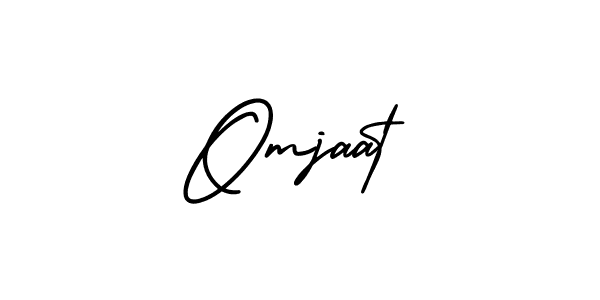 Also we have Omjaat name is the best signature style. Create professional handwritten signature collection using AmerikaSignatureDemo-Regular autograph style. Omjaat signature style 3 images and pictures png