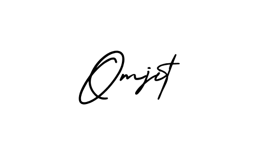 Also You can easily find your signature by using the search form. We will create Omjit name handwritten signature images for you free of cost using AmerikaSignatureDemo-Regular sign style. Omjit signature style 3 images and pictures png