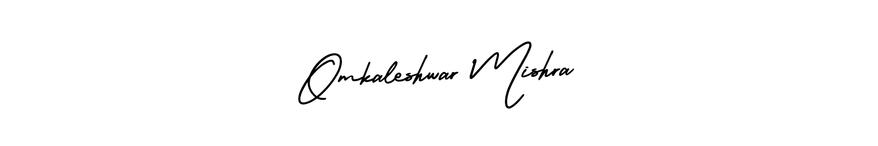 Make a beautiful signature design for name Omkaleshwar Mishra. With this signature (AmerikaSignatureDemo-Regular) style, you can create a handwritten signature for free. Omkaleshwar Mishra signature style 3 images and pictures png