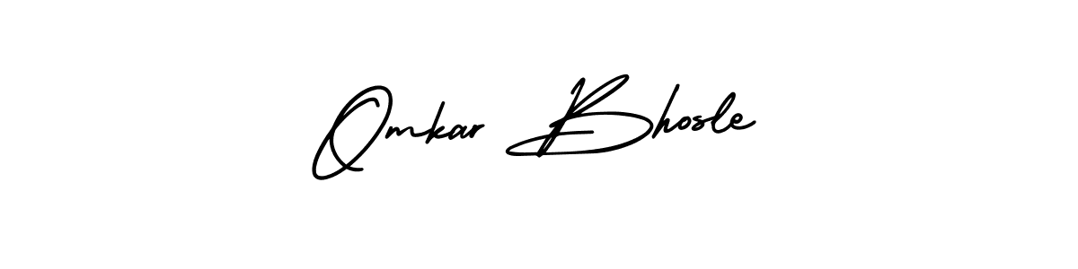 How to Draw Omkar Bhosle signature style? AmerikaSignatureDemo-Regular is a latest design signature styles for name Omkar Bhosle. Omkar Bhosle signature style 3 images and pictures png