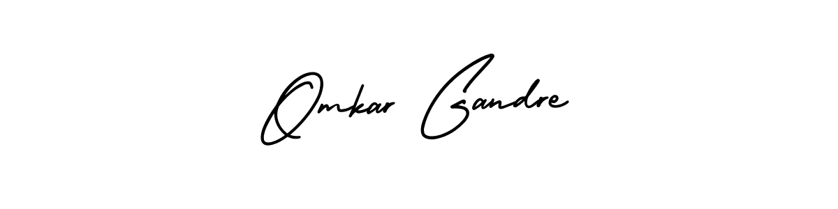 Also You can easily find your signature by using the search form. We will create Omkar Gandre name handwritten signature images for you free of cost using AmerikaSignatureDemo-Regular sign style. Omkar Gandre signature style 3 images and pictures png