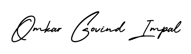 Best and Professional Signature Style for Omkar Govind Impal. AmerikaSignatureDemo-Regular Best Signature Style Collection. Omkar Govind Impal signature style 3 images and pictures png