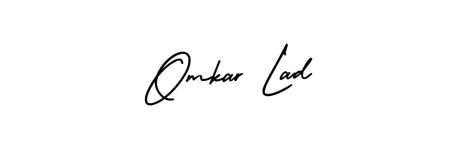 Here are the top 10 professional signature styles for the name Omkar Lad. These are the best autograph styles you can use for your name. Omkar Lad signature style 3 images and pictures png