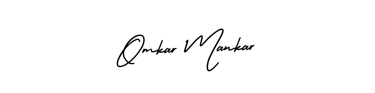 Make a beautiful signature design for name Omkar Mankar. Use this online signature maker to create a handwritten signature for free. Omkar Mankar signature style 3 images and pictures png