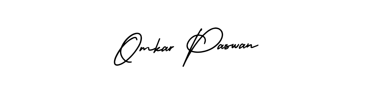 Best and Professional Signature Style for Omkar Paswan. AmerikaSignatureDemo-Regular Best Signature Style Collection. Omkar Paswan signature style 3 images and pictures png