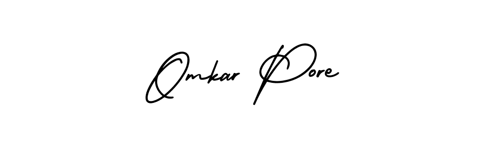 Best and Professional Signature Style for Omkar Pore. AmerikaSignatureDemo-Regular Best Signature Style Collection. Omkar Pore signature style 3 images and pictures png