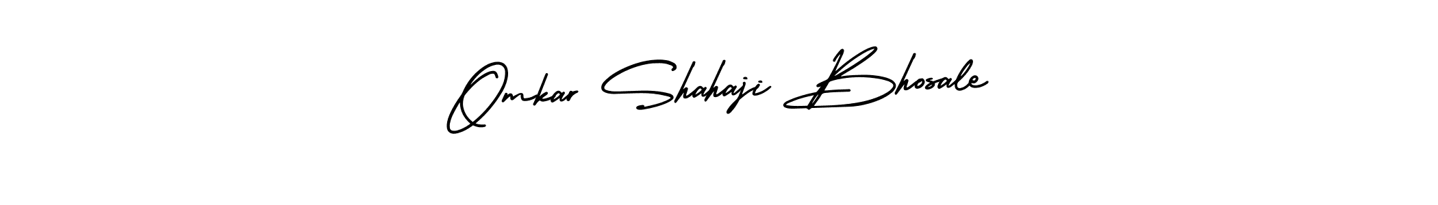 This is the best signature style for the Omkar Shahaji Bhosale name. Also you like these signature font (AmerikaSignatureDemo-Regular). Mix name signature. Omkar Shahaji Bhosale signature style 3 images and pictures png