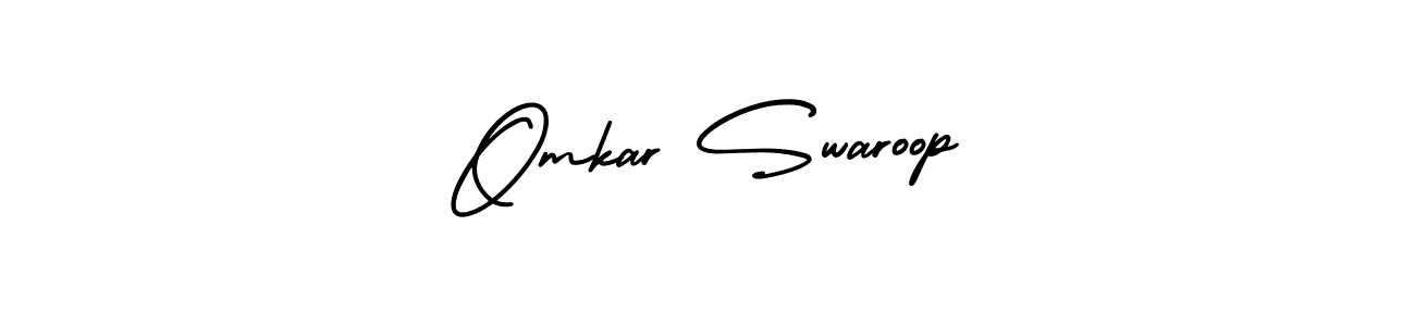 Make a beautiful signature design for name Omkar Swaroop. Use this online signature maker to create a handwritten signature for free. Omkar Swaroop signature style 3 images and pictures png