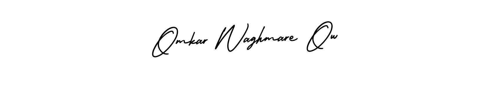 Make a beautiful signature design for name Omkar Waghmare Ow. Use this online signature maker to create a handwritten signature for free. Omkar Waghmare Ow signature style 3 images and pictures png