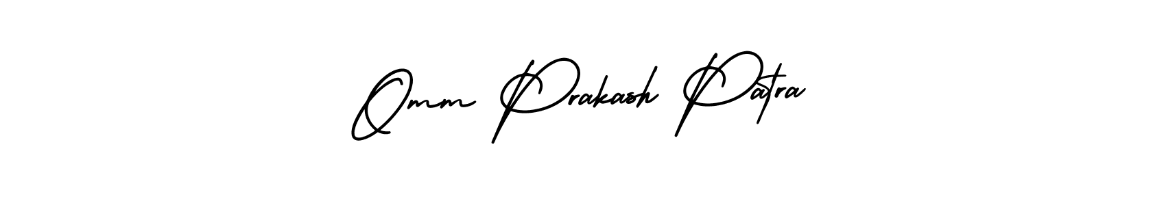 How to make Omm Prakash Patra name signature. Use AmerikaSignatureDemo-Regular style for creating short signs online. This is the latest handwritten sign. Omm Prakash Patra signature style 3 images and pictures png