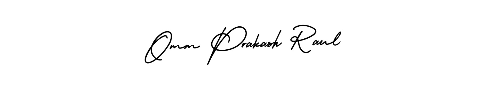 It looks lik you need a new signature style for name Omm Prakash Raul. Design unique handwritten (AmerikaSignatureDemo-Regular) signature with our free signature maker in just a few clicks. Omm Prakash Raul signature style 3 images and pictures png