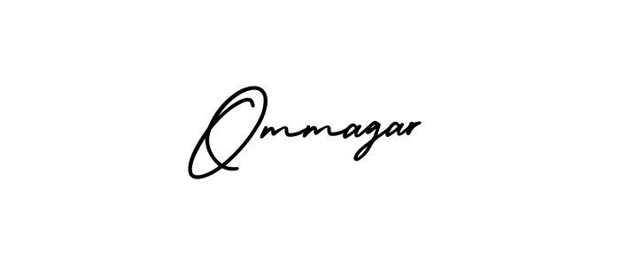 How to make Ommagar signature? AmerikaSignatureDemo-Regular is a professional autograph style. Create handwritten signature for Ommagar name. Ommagar signature style 3 images and pictures png