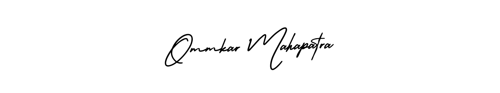 Also You can easily find your signature by using the search form. We will create Ommkar Mahapatra name handwritten signature images for you free of cost using AmerikaSignatureDemo-Regular sign style. Ommkar Mahapatra signature style 3 images and pictures png