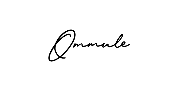 This is the best signature style for the Ommule name. Also you like these signature font (AmerikaSignatureDemo-Regular). Mix name signature. Ommule signature style 3 images and pictures png