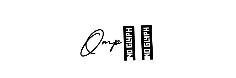 You can use this online signature creator to create a handwritten signature for the name Ompते. This is the best online autograph maker. Ompते signature style 3 images and pictures png