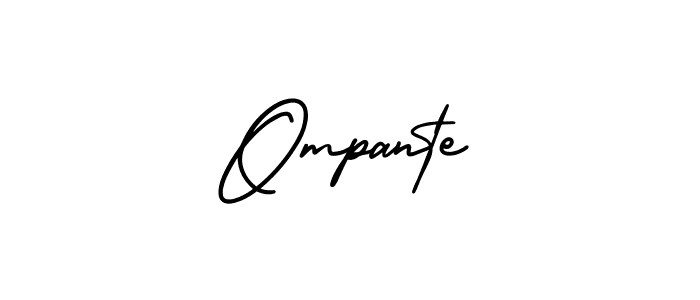 if you are searching for the best signature style for your name Ompante. so please give up your signature search. here we have designed multiple signature styles  using AmerikaSignatureDemo-Regular. Ompante signature style 3 images and pictures png