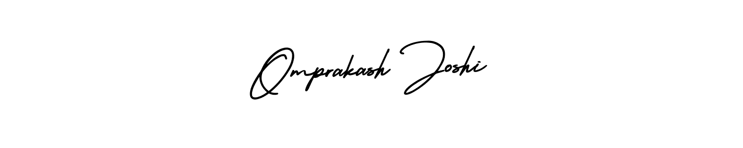 Best and Professional Signature Style for Omprakash Joshi. AmerikaSignatureDemo-Regular Best Signature Style Collection. Omprakash Joshi signature style 3 images and pictures png