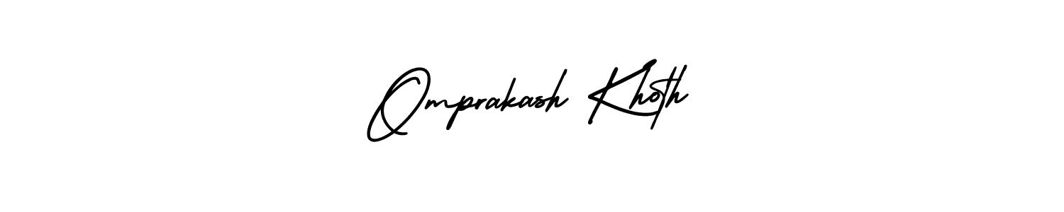 Once you've used our free online signature maker to create your best signature AmerikaSignatureDemo-Regular style, it's time to enjoy all of the benefits that Omprakash Khoth name signing documents. Omprakash Khoth signature style 3 images and pictures png