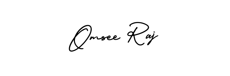 AmerikaSignatureDemo-Regular is a professional signature style that is perfect for those who want to add a touch of class to their signature. It is also a great choice for those who want to make their signature more unique. Get Omsee Raj name to fancy signature for free. Omsee Raj signature style 3 images and pictures png