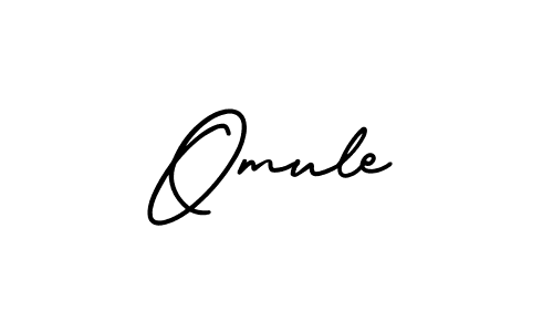 AmerikaSignatureDemo-Regular is a professional signature style that is perfect for those who want to add a touch of class to their signature. It is also a great choice for those who want to make their signature more unique. Get Omule name to fancy signature for free. Omule signature style 3 images and pictures png