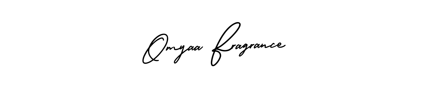 Create a beautiful signature design for name Omyaa Fragrance. With this signature (AmerikaSignatureDemo-Regular) fonts, you can make a handwritten signature for free. Omyaa Fragrance signature style 3 images and pictures png