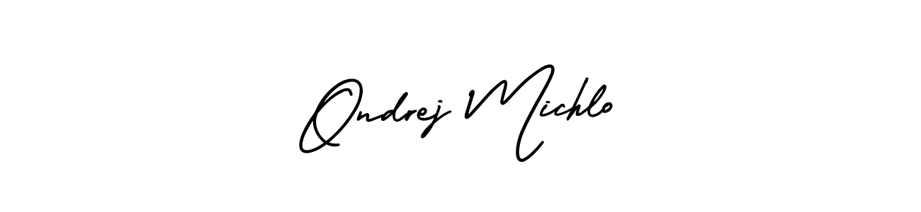 Make a beautiful signature design for name Ondrej Michlo. Use this online signature maker to create a handwritten signature for free. Ondrej Michlo signature style 3 images and pictures png