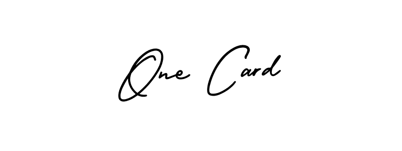 Once you've used our free online signature maker to create your best signature AmerikaSignatureDemo-Regular style, it's time to enjoy all of the benefits that One Card name signing documents. One Card signature style 3 images and pictures png