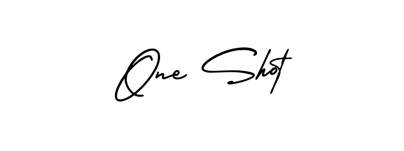 How to make One Shot signature? AmerikaSignatureDemo-Regular is a professional autograph style. Create handwritten signature for One Shot name. One Shot signature style 3 images and pictures png