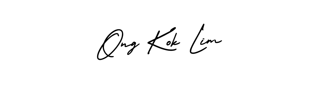 Make a short Ong Kok Lim signature style. Manage your documents anywhere anytime using AmerikaSignatureDemo-Regular. Create and add eSignatures, submit forms, share and send files easily. Ong Kok Lim signature style 3 images and pictures png