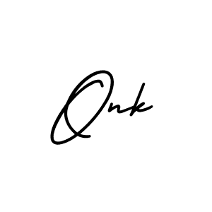 This is the best signature style for the Onk name. Also you like these signature font (AmerikaSignatureDemo-Regular). Mix name signature. Onk signature style 3 images and pictures png