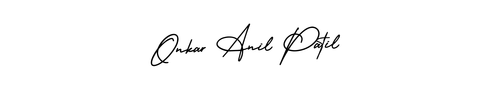 Best and Professional Signature Style for Onkar Anil Patil. AmerikaSignatureDemo-Regular Best Signature Style Collection. Onkar Anil Patil signature style 3 images and pictures png