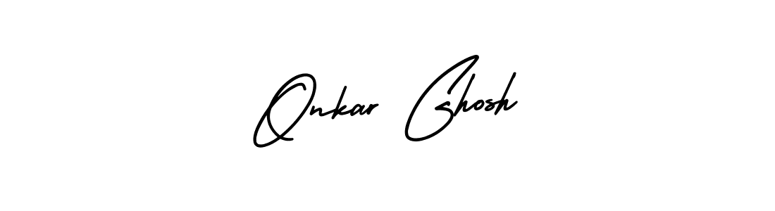 Also You can easily find your signature by using the search form. We will create Onkar Ghosh name handwritten signature images for you free of cost using AmerikaSignatureDemo-Regular sign style. Onkar Ghosh signature style 3 images and pictures png