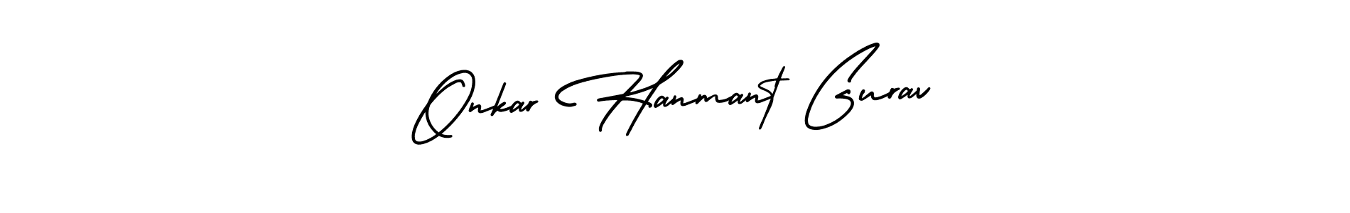 Best and Professional Signature Style for Onkar Hanmant Gurav. AmerikaSignatureDemo-Regular Best Signature Style Collection. Onkar Hanmant Gurav signature style 3 images and pictures png