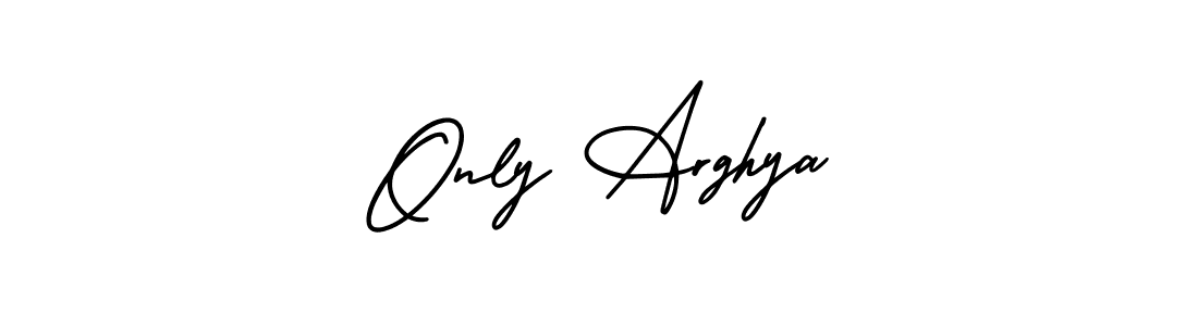 Similarly AmerikaSignatureDemo-Regular is the best handwritten signature design. Signature creator online .You can use it as an online autograph creator for name Only Arghya. Only Arghya signature style 3 images and pictures png