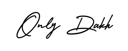 Quickly download Only Dakh name signature in high-resolution PNG using AmerikaSignatureDemo-Regular style. Ready to insert into PDFs and online applications. Only Dakh signature style 3 images and pictures png