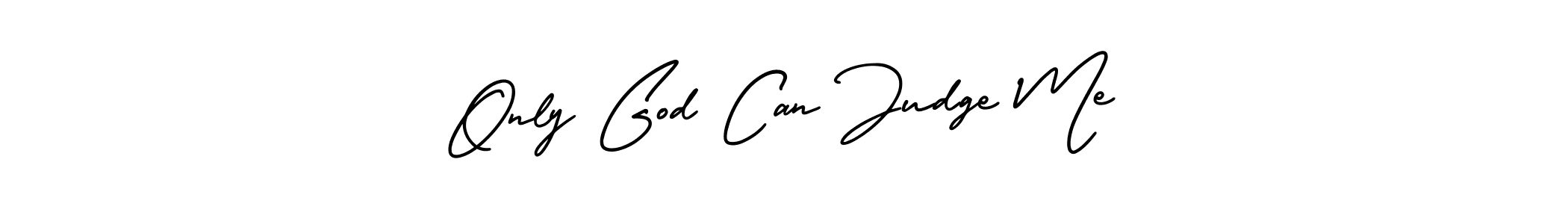 It looks lik you need a new signature style for name Only God Can Judge Me. Design unique handwritten (AmerikaSignatureDemo-Regular) signature with our free signature maker in just a few clicks. Only God Can Judge Me signature style 3 images and pictures png