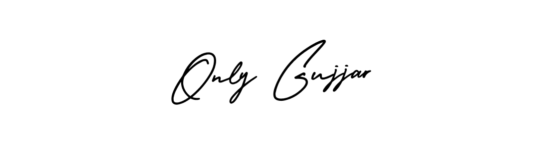 You should practise on your own different ways (AmerikaSignatureDemo-Regular) to write your name (Only Gujjar) in signature. don't let someone else do it for you. Only Gujjar signature style 3 images and pictures png