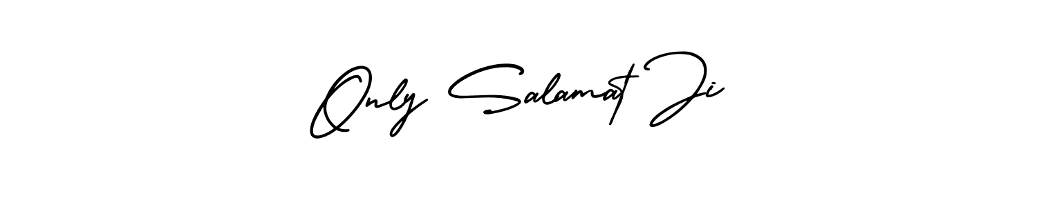 Best and Professional Signature Style for Only Salamat Ji. AmerikaSignatureDemo-Regular Best Signature Style Collection. Only Salamat Ji signature style 3 images and pictures png