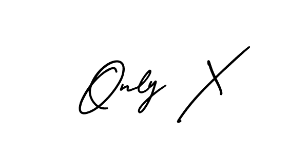 Also You can easily find your signature by using the search form. We will create Only X name handwritten signature images for you free of cost using AmerikaSignatureDemo-Regular sign style. Only X signature style 3 images and pictures png